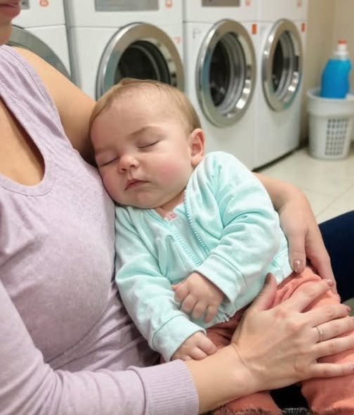 I Fell Asleep at the Laundromat with My Baby After a Night Shift – When I Woke Up and Opened the Washer, I Was Frozen in Place I Fell Asleep at the Laundromat with My Baby After a Night Shift – When I Woke Up and Opened the Washer, I Was Frozen in Place